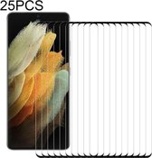 Voor Samsung Galaxy S21 Ultra 5G 25 PCS 3D gebogen rand volledig scherm gehard glasfilm