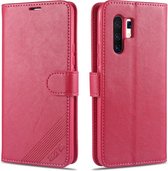 Voor Vivo X30 / X30 Pro AZNS Sheepskin Texture Horizontale flip lederen tas met houder & kaartsleuven & portemonnee (rood)
