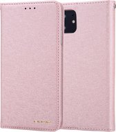 Voor iPhone 11 CMai2 Silk Texture Horizontale Flip Leather Case met houder & kaartsleuven & fotolijst & portemonnee (Rose Gold)