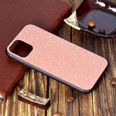 Voor iPhone 11 Pro schokbestendig glitter poederpasta huid TPU beschermhoes (roségoud)