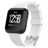 Fitbit Versa 2 Sport Band Met Gesp   Wit - Maat: SM