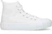 Sacha - Dames - Half hoge witte sneakers - Maat 37