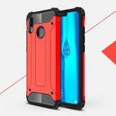 Magic Armor TPU + PC combinatiehoes voor Huawei Y9 (2019) (rood)