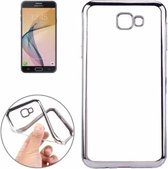 Voor Galaxy J7 Prime Galvaniseren Soft TPU beschermhoes (zwart)