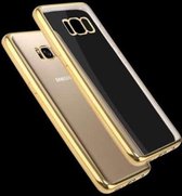 Voor Galaxy S8 + / G955 Galvaniserend Frame Zachte TPU beschermhoes (goud)