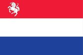 Vlag Nederland met inzet Zuid-Holland 200x300cm