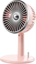 YJ-TS Retro Mini Ventilator Studentenflat USB Desktop Stille Ventilator (Retro Poeder)