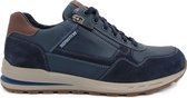 Heren Veterschoenen Mephisto Bradley Velsport Blue Blauw - Maat 10½