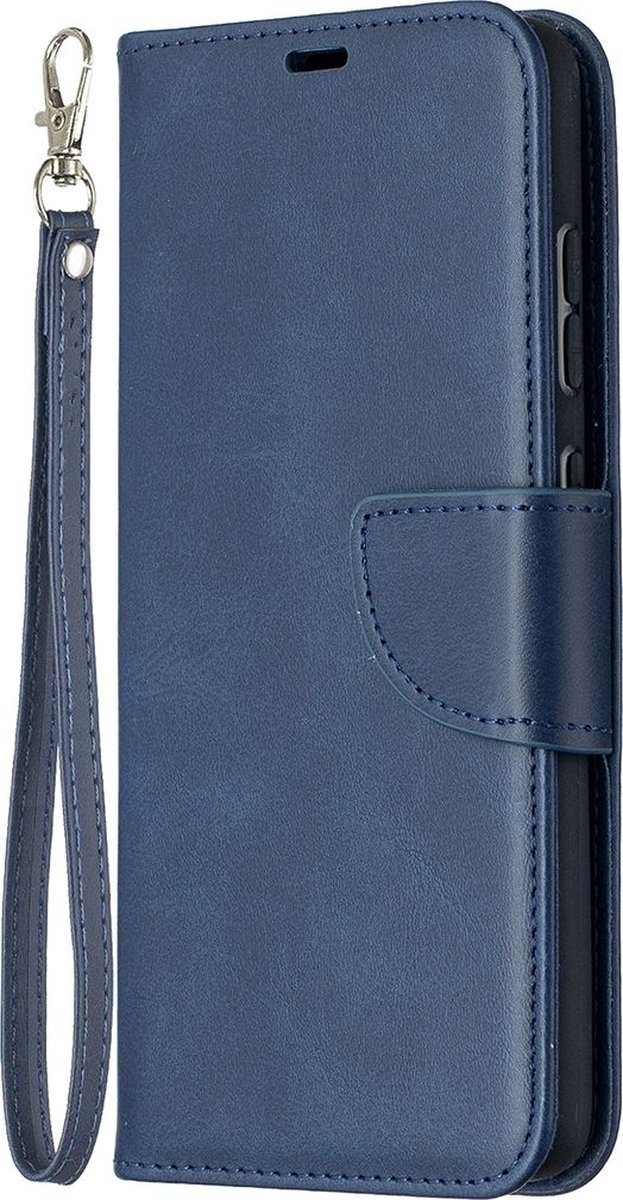 Mobigear Telefoonhoesje geschikt voor Samsung Galaxy A52s 5G Hoesje | Mobigear Excellent Bookcase Portemonnee | Pasjeshouder voor 3 Pasjes | Telefoonhoesje voor Pinpas / OV Kaart / Rijbewijs - Blauw