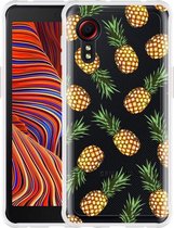 Hoesje Geschikt voor Samsung Galaxy Xcover 5 - Ananas