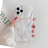 Apple iPhone 12 Pro Max Hoesje - Mobigear - Marble Serie - TPU Backcover - Wit - Hoesje Geschikt Voor Apple iPhone 12 Pro Max