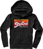 KingRock Studio  Hoodie | Rood | Heren / Dames | Original & Vintage Hoodie met Capuchon | Perfect Kleding Trui Verjaardag Cadeau |