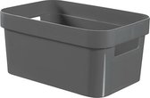 Infinity-Recycled - Opbergbox - 4.5L - Grijs - 26x17,5xh12,3cm