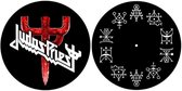 Judas Priest Platenspeler Slipmat Firepower Multicolours