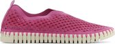 Ilse Jacobsen Instappers Dames - Instapschoenen / Damesschoenen - Canvas   - Tulip3275 - Fuchsia - Maat 40