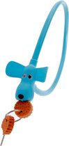 PexKids kabelslot Flappie de waakhond blauw - SL35013