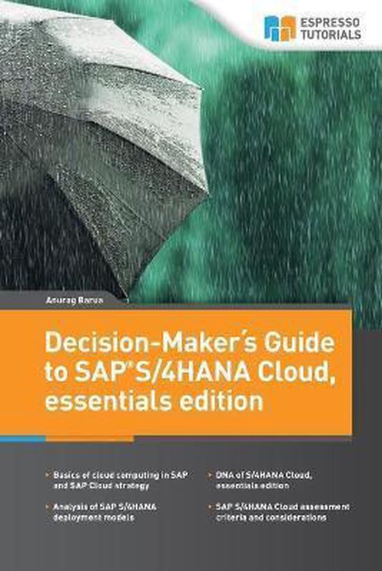 Decision-Maker´s Guide to SAP S/4HANA Cloud, essentials edi ... - cover