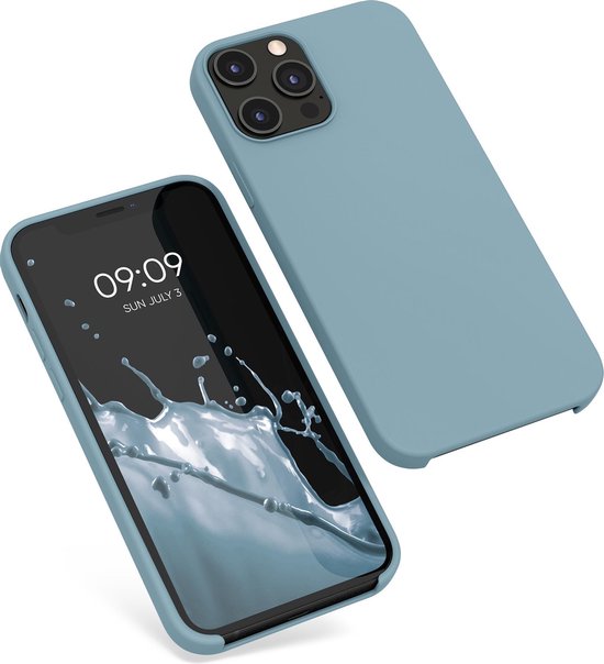 kwmobile telefoonhoesje geschikt voor Apple iPhone 12 Pro Max - Hoesje met siliconen coating - Smartphone case in antieksteen