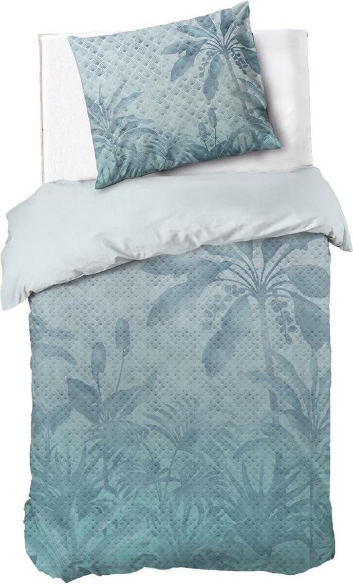 Dindi Home Dekbedovertrek Jungle Fever - 140x220 - 100% katoen - Groen