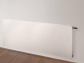 Bol.com Vasco Flatline Paneelradiator type 22 700x800mm 1498W vlak wit structuur aanbieding