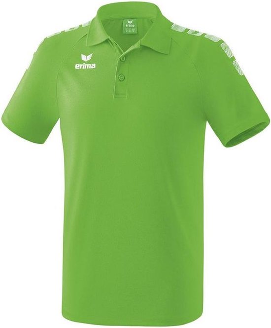 Erima Essential 5-C Polo Green-Wit Maat S