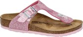 Birkenstock - Meisjes Sandalen Gizeh Kids BF Cosmic Sparkle Roze - Roze - Maat 39