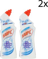 Harpic Active Fresh Toiletreiniger met Bleek Gel - 750ml x2