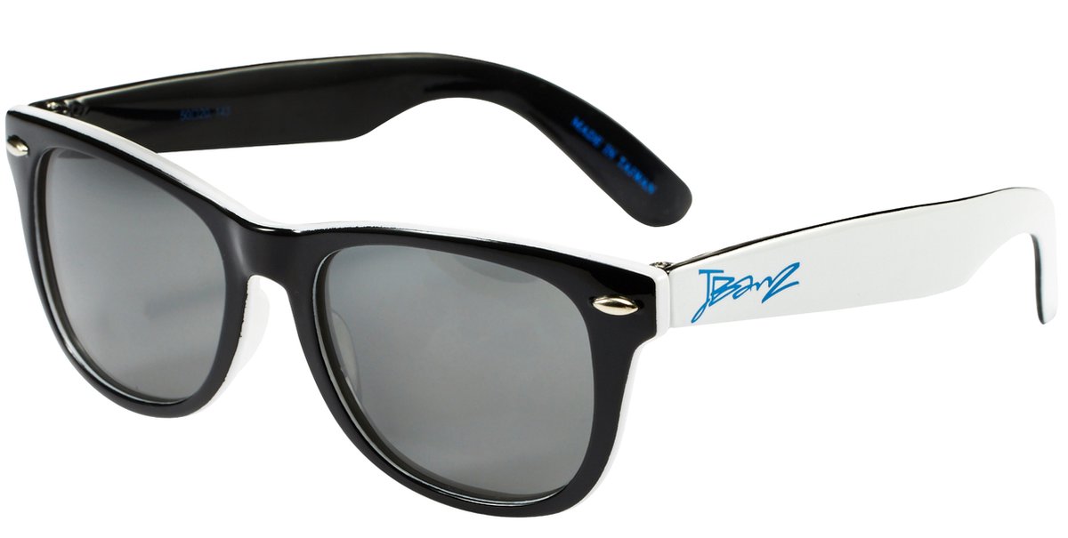 Banz - UV-beschermende zonnebril voor kinderen - Dual - Zwart/Wit - maat Onesize (4-10yrs)