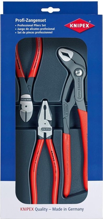 Knipex 00 31 20 V03 Tangenset (Sleuteltang/Waterpomptang