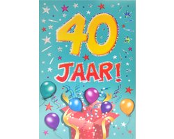 Verjaardagskaart - That Funny Age - 40 jaar - Met Envelop - Per stuk
