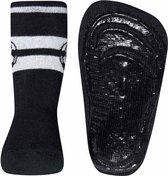 Antislip sokken met voetbal zwart/wit-25/26