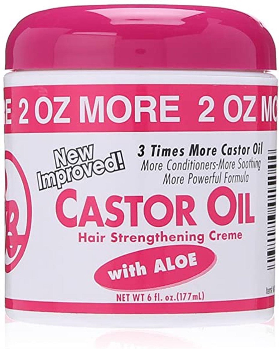 BB Castor Oil Jar 6 Oz. Bonus