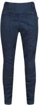 Motogirl Melissa Motorjegging dames zomer motorbroek -  Blauw - Maat 40