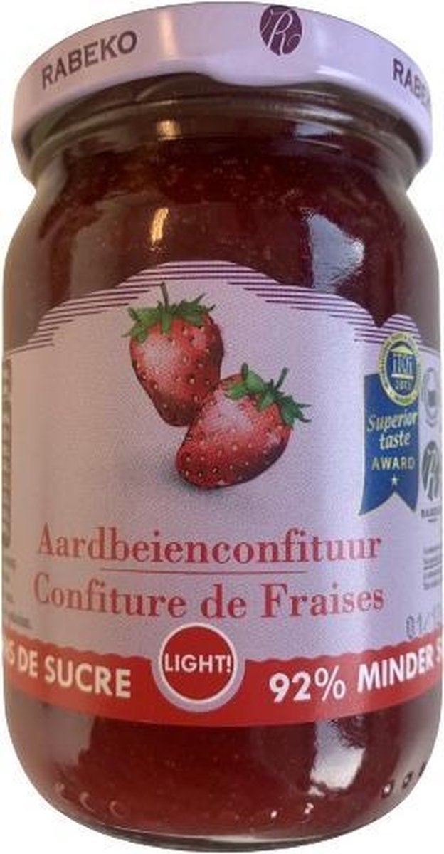 Jam 92% Less Sugar - 230 g - Strawberry