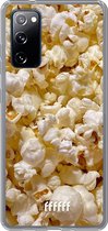 6F hoesje - geschikt voor Samsung Galaxy S20 FE - Transparant TPU Case - Popcorn #ffffff