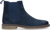 Sacha - Dames - Donkerblauwe suède chelsea boots - Maat 44