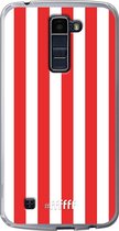 LG K10 (2016) Hoesje Transparant TPU Case - PSV #ffffff