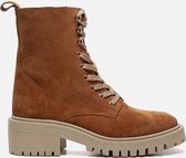 Ann Rocks Veterboots cognac - Maat 39