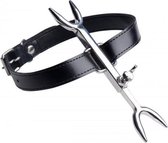 Heretic's Fork - BDSM Halsband - BDSM - Bondage - Zwart - Discreet verpakt en bezorgd