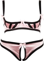 Roze BH-set - Dames Lingerie - 80 B/M - BH-Sets - Roze - Discreet verpakt en bezorgd