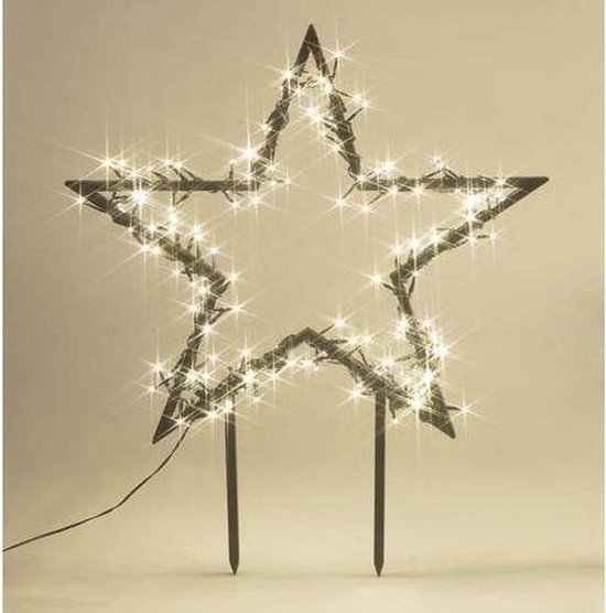 Tuinverlichting Star XXL diameter 60cm met 150 warmwitte LEDs