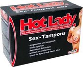 Hot Lady Sex-Tampons - 8 Stuks - Drogisterij - Verzorging - Roze - Discreet verpakt en bezorgd