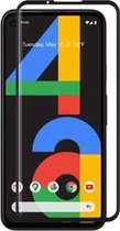 Shop4 - Google Pixel 4a Glazen Screenprotector - Edge-To-Edge Gehard Glas Transparant