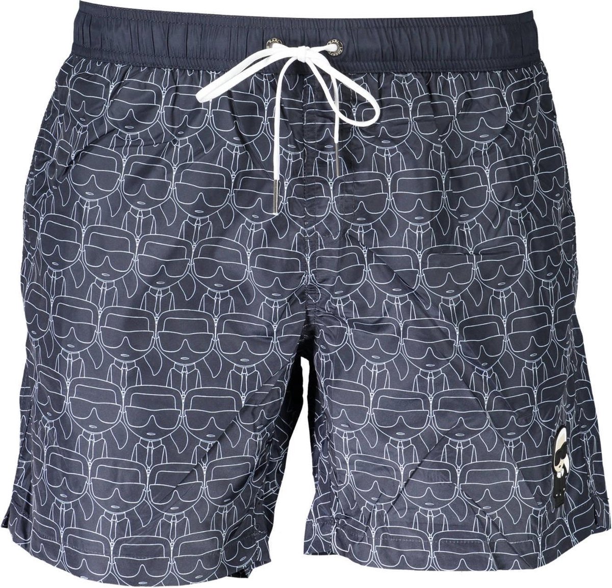 Karl Lagerfeld Beachwear Zwembroek Blauw 2XL Heren | bol.com
