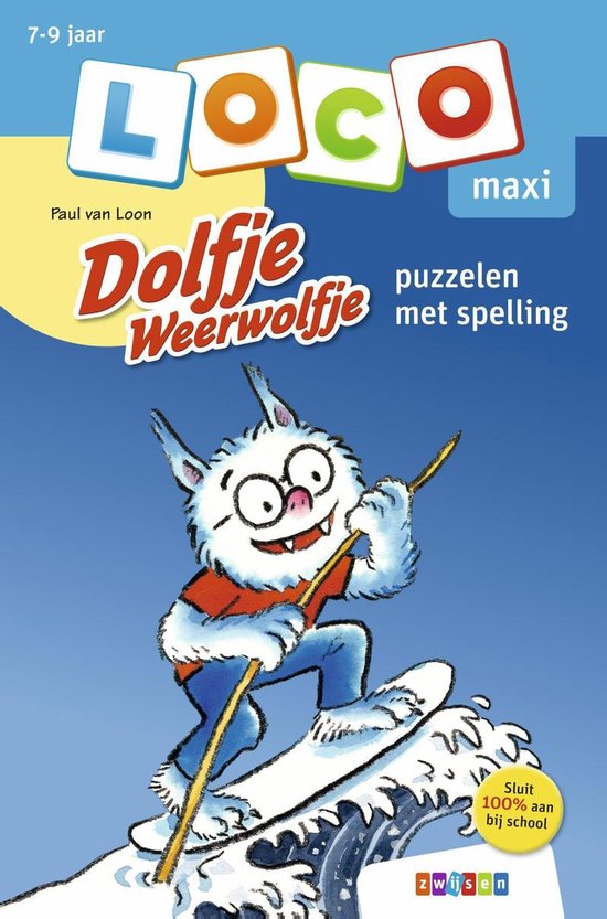 Loco Maxi - Loco maxi Dolfje Weerwolfje puzzelen met spellin ... - cover