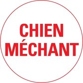Pickup bord rond diameter 30 cm - Chien mechant