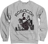 Robocop Sweater/trui -L- The Future In Law Enforcement Grijs