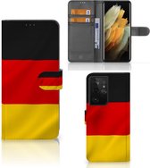 Smartphone Hoesje Geschikt voor Samsung Galaxy S21 Ultra Handyhülle Duitsland