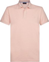 Profuomo Slim Fit  polo - lichtroze -  Maat: M