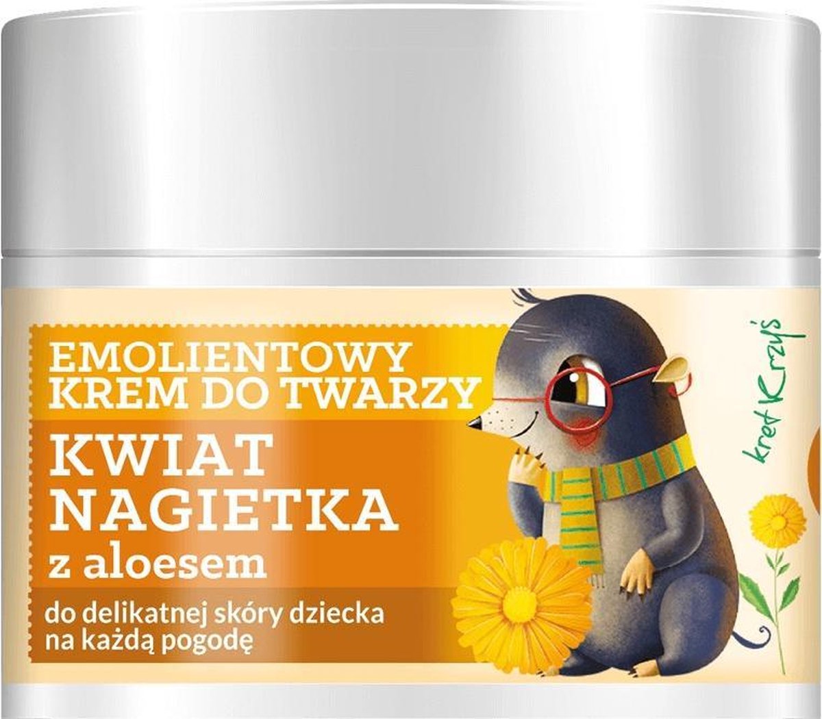 Herbal Care Kids verzachtende gezichtscrème Calendula Bloem 50ml
